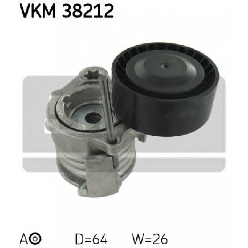 VKM 38212 SKF Натягувач поліклинового ременя